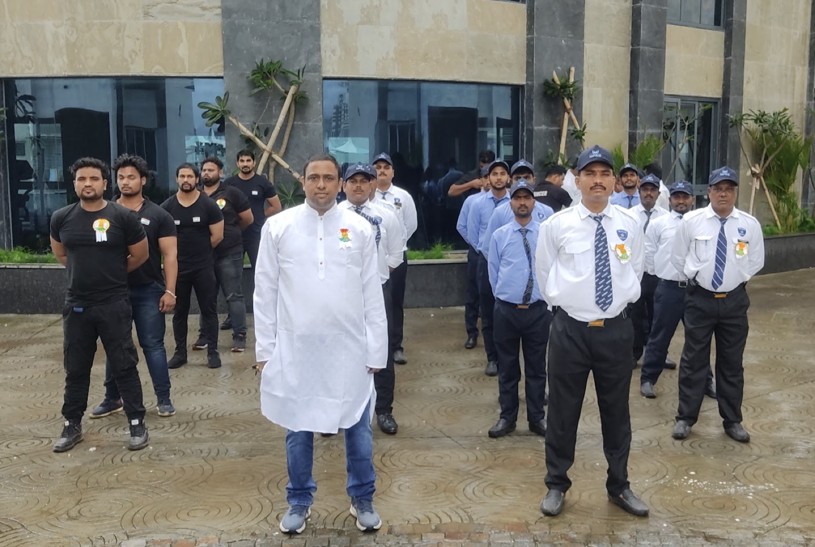 Mumbai Force Security Service team in uniform